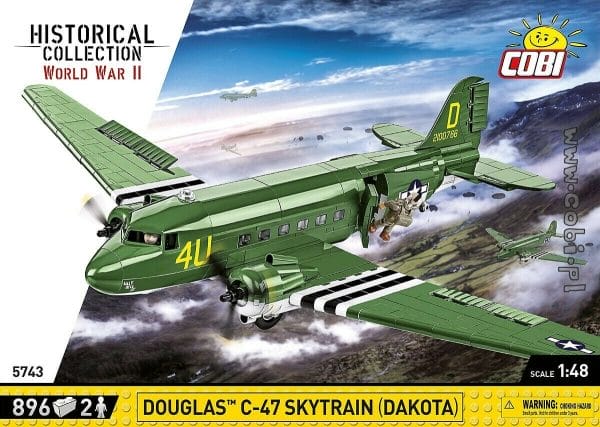 HC WWII /5743/ DOUGLAS C-47 SKYTRAIN (DAKOTA)892