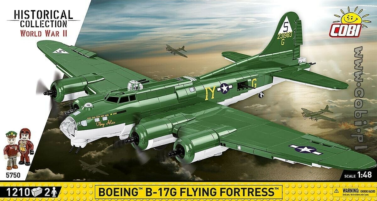 Boeing B-17G Flying Fortress 1232 Pcs - Sturmtiger Modelbouw