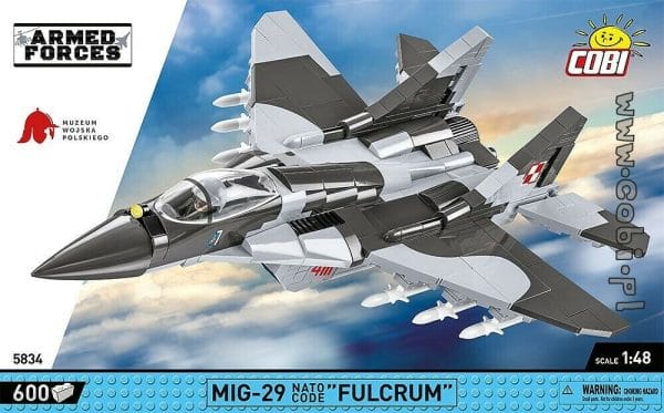 600 PCS ARMED FORCES /5834/ MIG-29 NATO CODE FUL