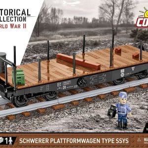 TRAINS /6284/GERMAN RAILWAY SCHWERER PLATTWORMWAGEN TYP SSY