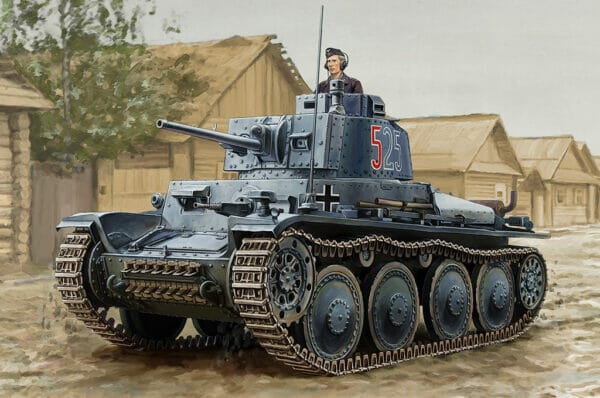 Pzkpfw 38(t) Ausf.E/F with full interior