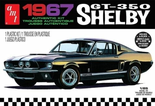 amt	834	1967 Shelby GT-350 moulded in black