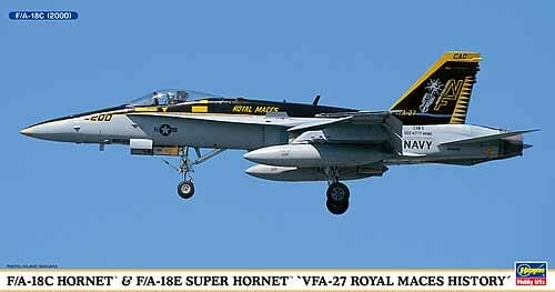 hasegawa	981	F/A-18C Hornet & F/A-18E Super Hornet ‘VFA-27 Royal Maces History’