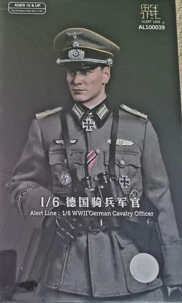 ALERT LINE  WWII German Cavalry Officer