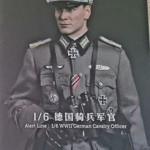 ALERT LINE  WWII German Cavalry Officer