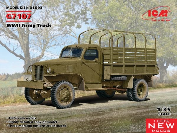 ICM	35593	G7107, WWII Army Truck