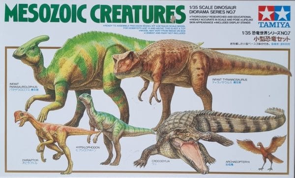 tamiya	60107	Mesozoic Creatures Set