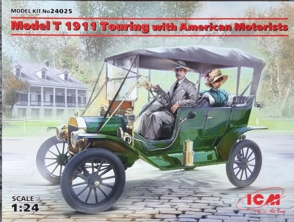 ICM	24025	Model T 1911 Touring with American Motorists