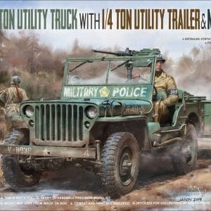 takom	2126	US Army Jeep + trailer & MP figure