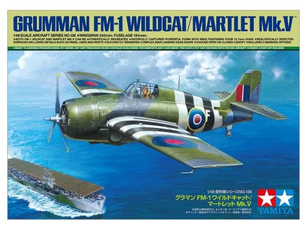 tamiya	61126	Grumman FM-1 Wildcat / Martlet Mk.V