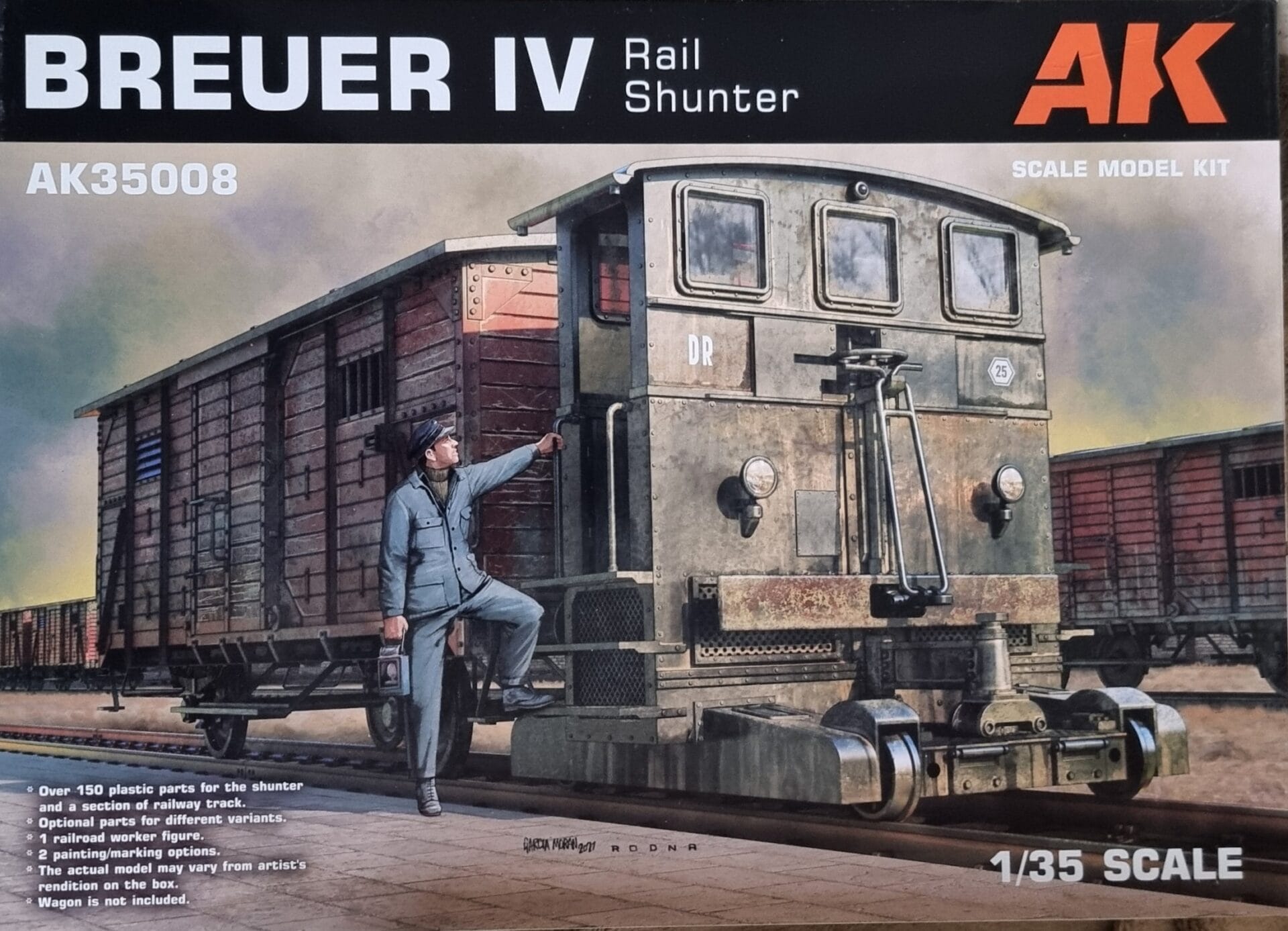 Ak Interactive Ak35008 Breuer IV Rail Shunter - Sturmtiger Modelbouw