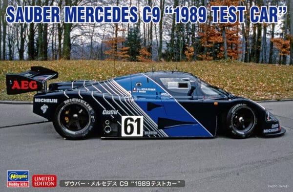 hasegawa	20626	Sauber Mercedes C9 ‘1989 Test Car’