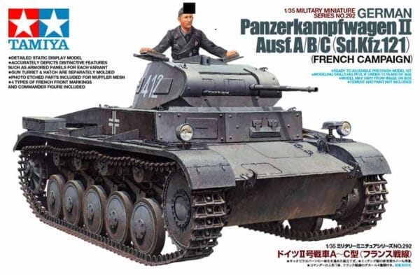 tamiya	35292	Pz.kpfw.II Ausf. A/B/C