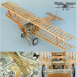 model-expo	ma1030	SOPWITH CAMEL (wooden model with white metal + pe)