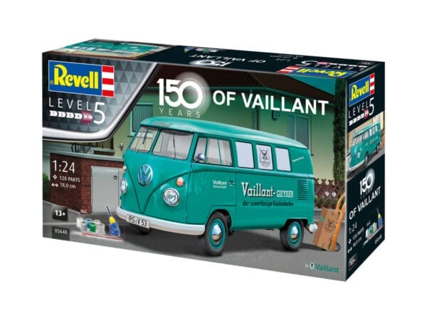revell	5648	150 years of Vaillant – VW T1 Bus Set