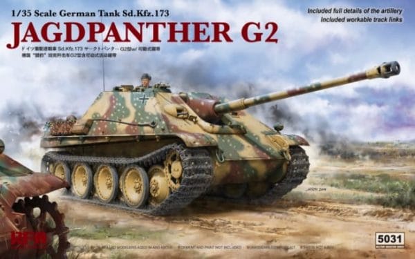 ryefield	5031	jagdpanther G2 with workable tracklinks