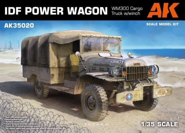 ak interactive	ak-35020	IDF Power wagon WM300