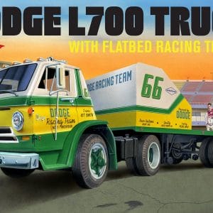 AMT	1368	1966 Dodge L700 Truck w/Flatbed Racing