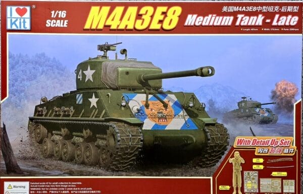 I Love Kit	61620	M4A3E8 Medium Tank – Late