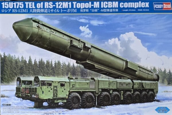 hobby boss	82952	15U175 TEL of RS-12M1 Topol-M ICBM complex