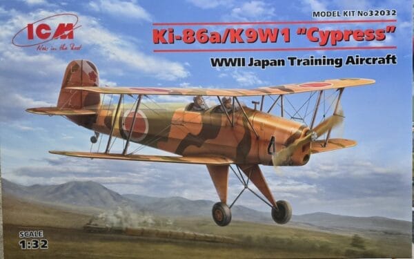 ICM	32032	Ki-86a/K9W1 “Cypress”,WWII Japan Trainin Aircraft