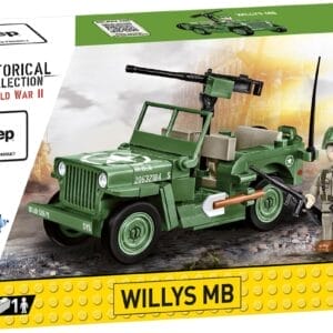 cobi	2296	132 PCS HC WWII /2296/ WILLYS MB