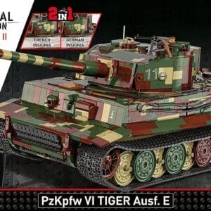 cobi	2807	8000 PCS HCWWII /2807/Pz.Kpfw. VI TIGER  2 in 1  scale 1:12   Executive Edition