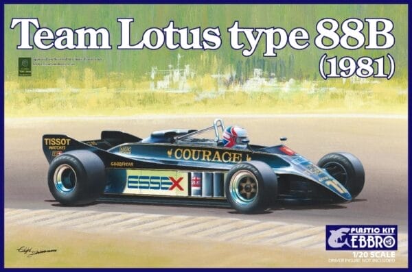 ebbro	20010	1981 Team Lotus 88B