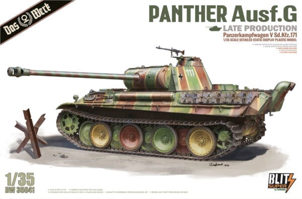 das werk	dw35041	Panther Ausf. G Late Prod.