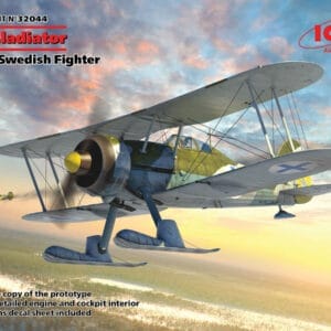 icm	32044	Gladiator WWII Swedish Fighter