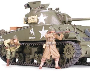 tamiya	35250	SHERMAN M4A3 75MM with figures